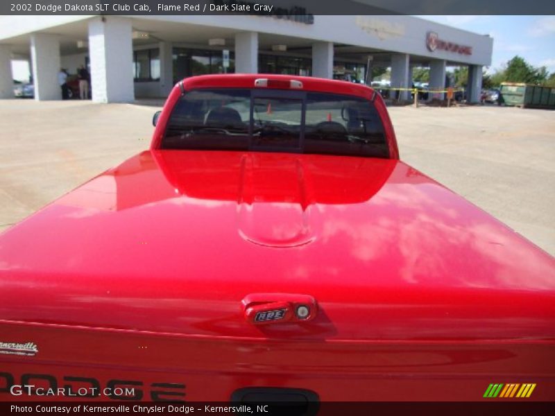 Flame Red / Dark Slate Gray 2002 Dodge Dakota SLT Club Cab