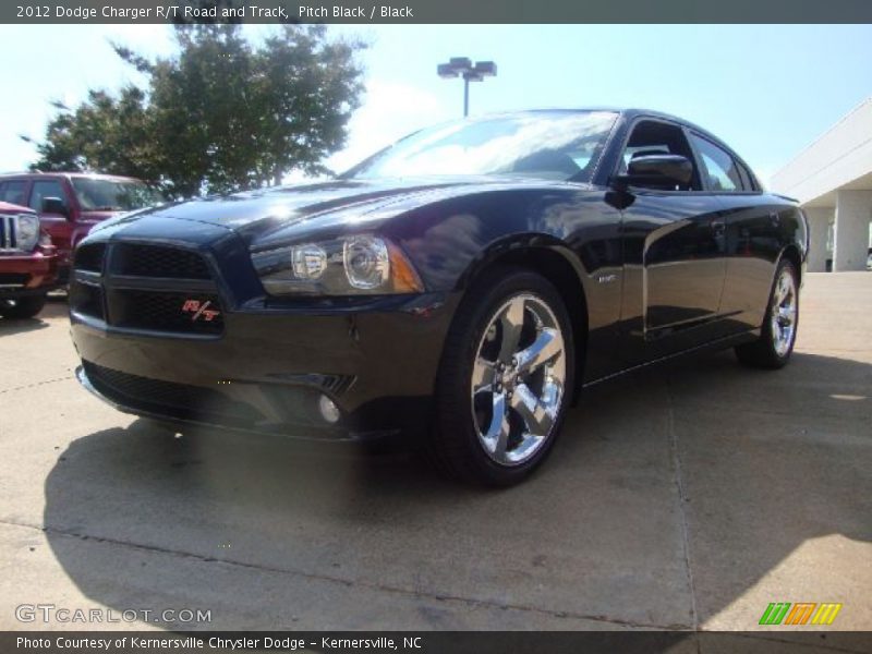 Pitch Black / Black 2012 Dodge Charger R/T Road and Track