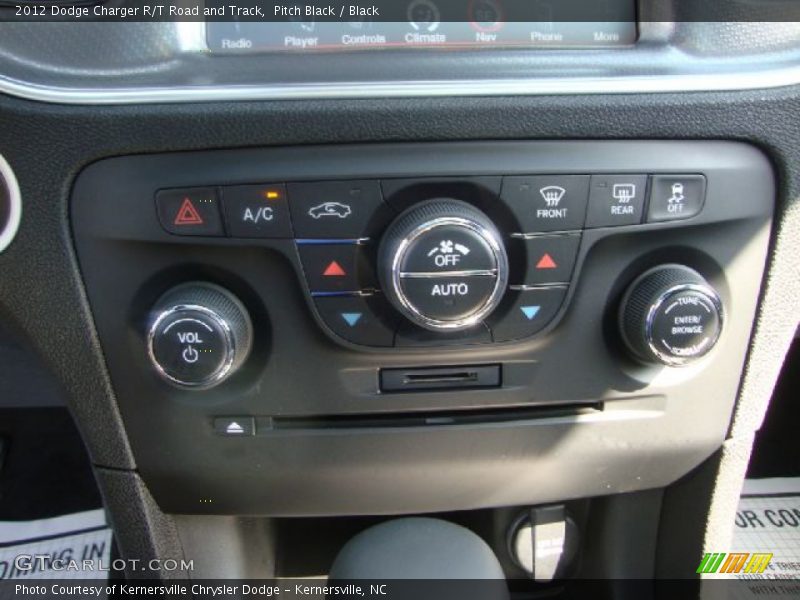 Controls of 2012 Charger R/T Road and Track
