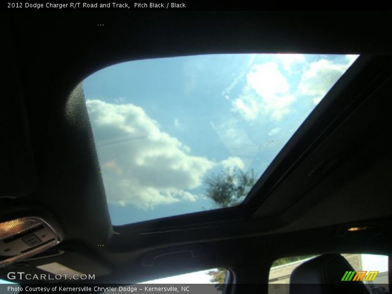 Sunroof of 2012 Charger R/T Road and Track