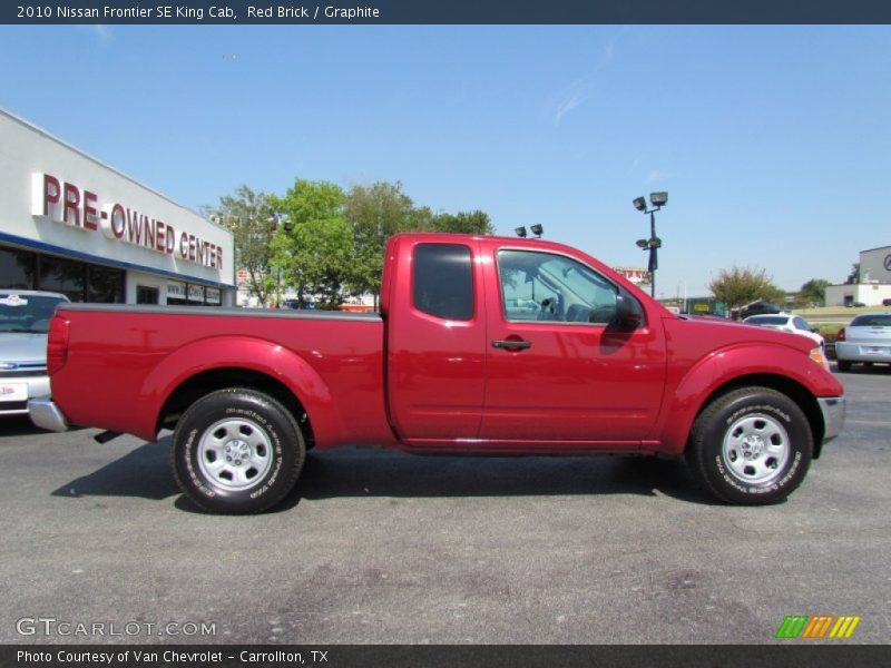 Red Brick / Graphite 2010 Nissan Frontier SE King Cab