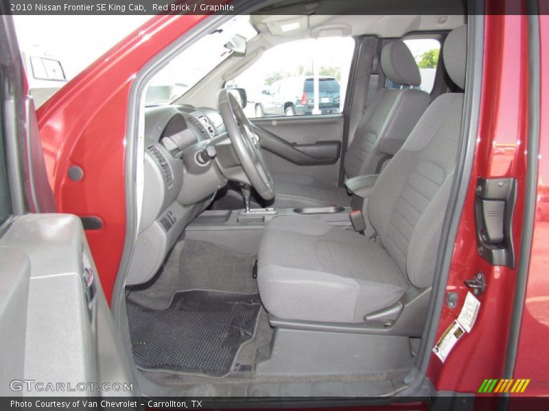 Red Brick / Graphite 2010 Nissan Frontier SE King Cab