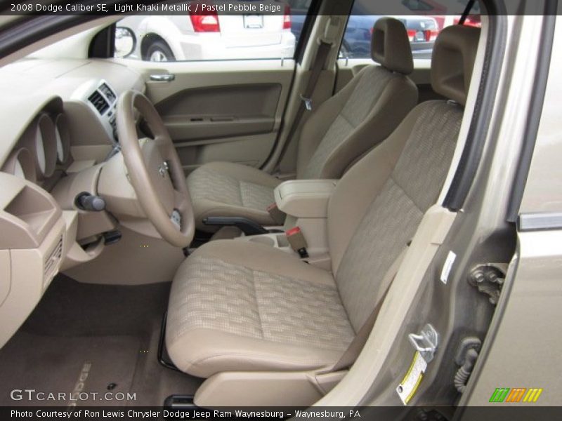 Light Khaki Metallic / Pastel Pebble Beige 2008 Dodge Caliber SE