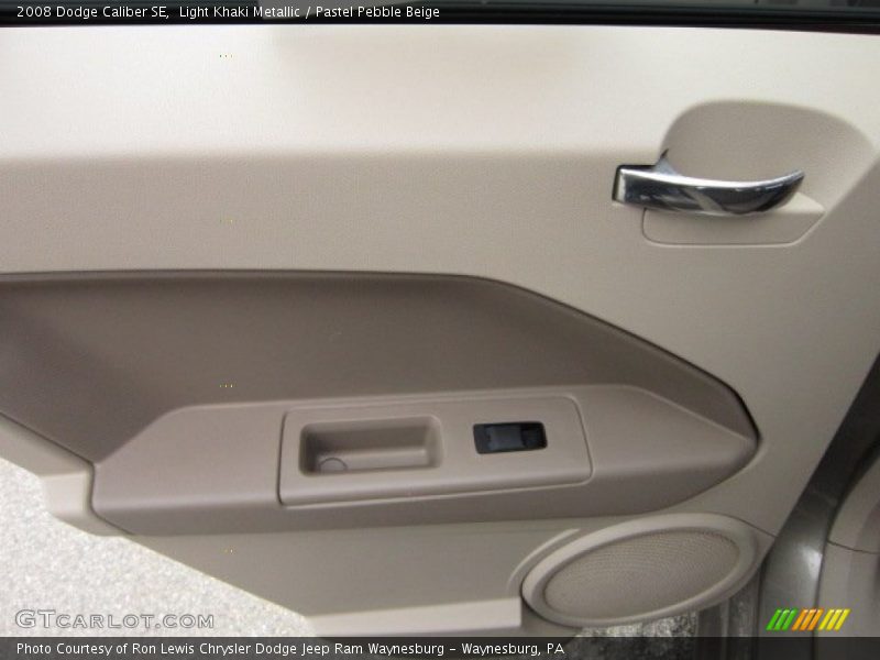 Light Khaki Metallic / Pastel Pebble Beige 2008 Dodge Caliber SE