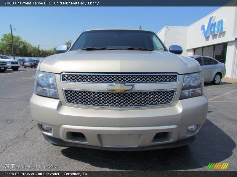 Gold Mist Metallic / Ebony 2008 Chevrolet Tahoe LTZ