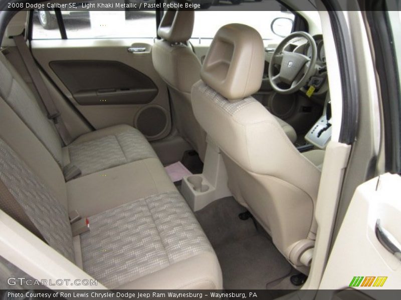 Light Khaki Metallic / Pastel Pebble Beige 2008 Dodge Caliber SE