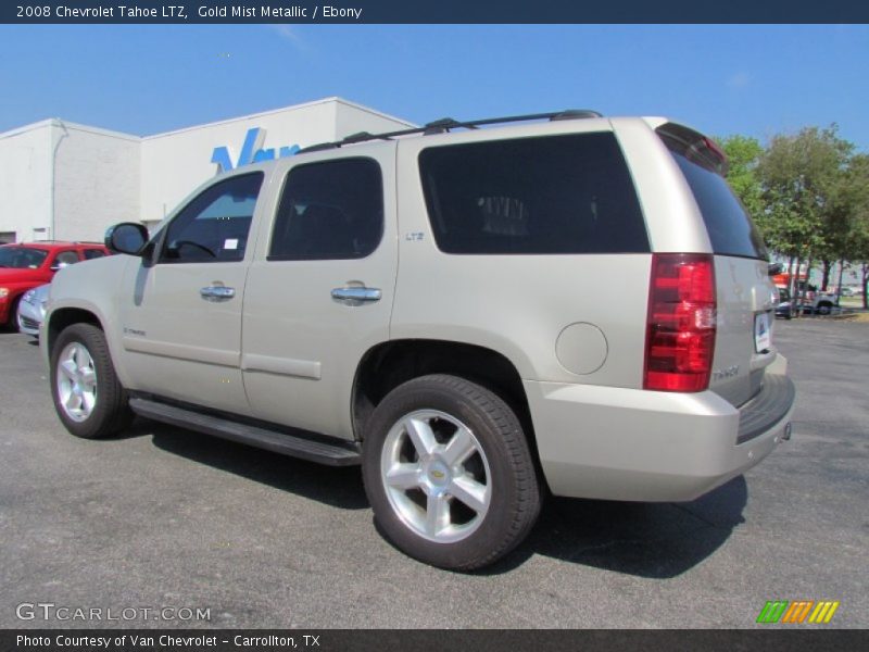 Gold Mist Metallic / Ebony 2008 Chevrolet Tahoe LTZ
