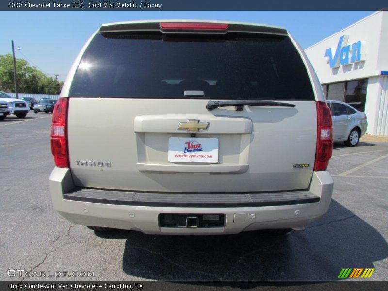 Gold Mist Metallic / Ebony 2008 Chevrolet Tahoe LTZ