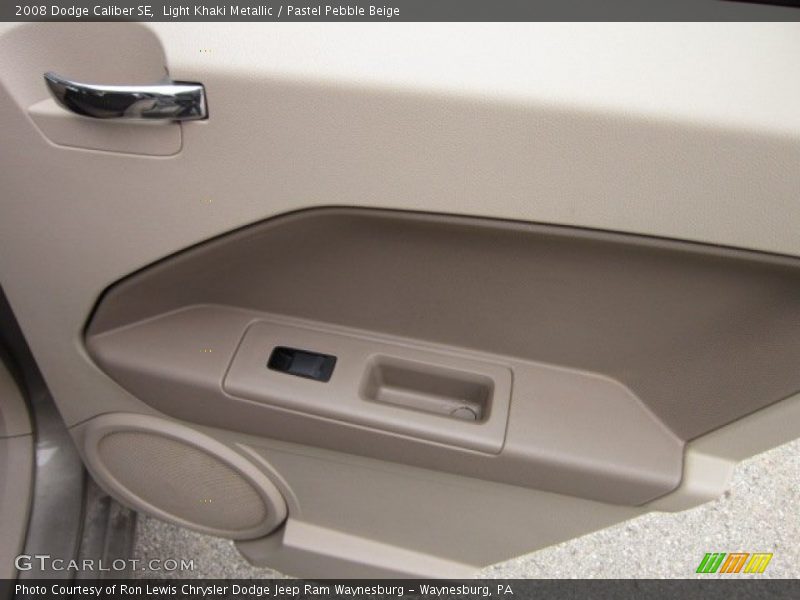 Light Khaki Metallic / Pastel Pebble Beige 2008 Dodge Caliber SE