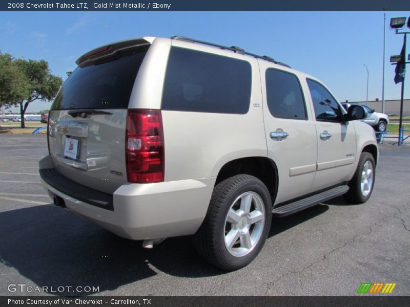 Gold Mist Metallic / Ebony 2008 Chevrolet Tahoe LTZ
