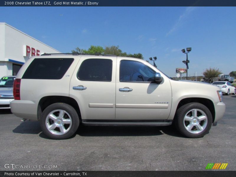 Gold Mist Metallic / Ebony 2008 Chevrolet Tahoe LTZ