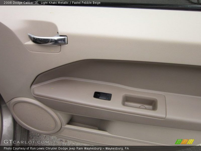 Light Khaki Metallic / Pastel Pebble Beige 2008 Dodge Caliber SE