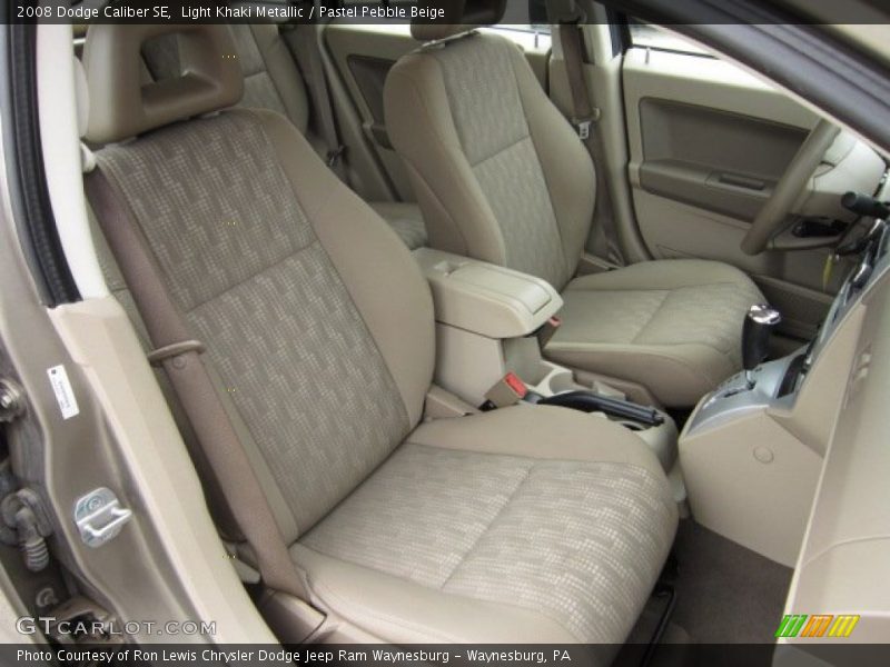 Light Khaki Metallic / Pastel Pebble Beige 2008 Dodge Caliber SE