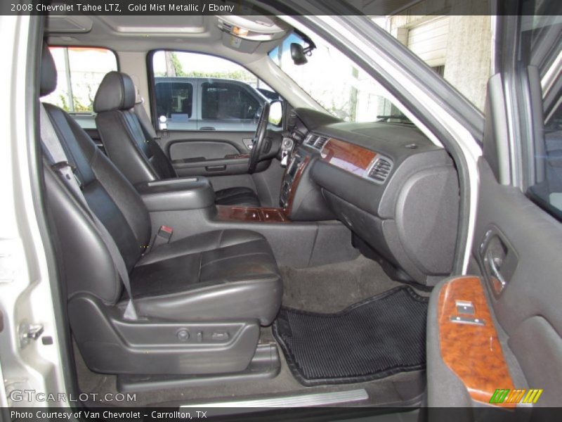 Gold Mist Metallic / Ebony 2008 Chevrolet Tahoe LTZ