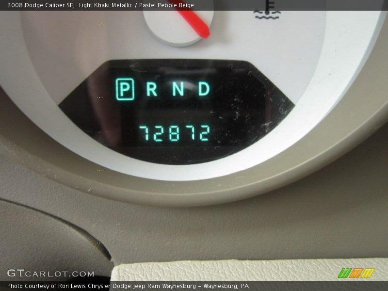 Light Khaki Metallic / Pastel Pebble Beige 2008 Dodge Caliber SE