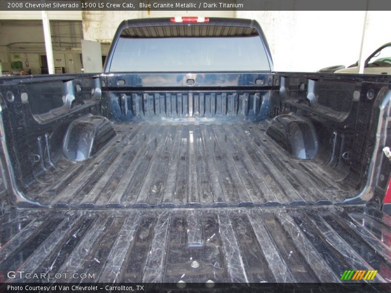 Blue Granite Metallic / Dark Titanium 2008 Chevrolet Silverado 1500 LS Crew Cab