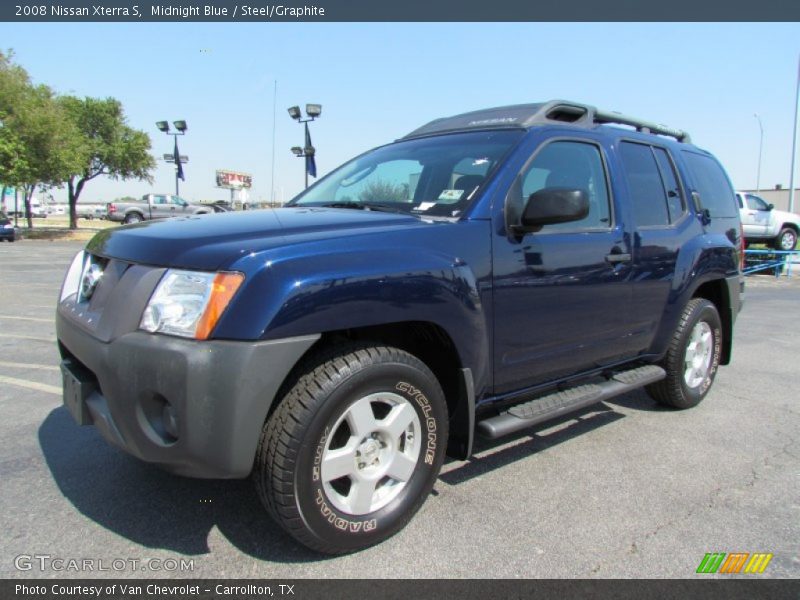 Midnight Blue / Steel/Graphite 2008 Nissan Xterra S