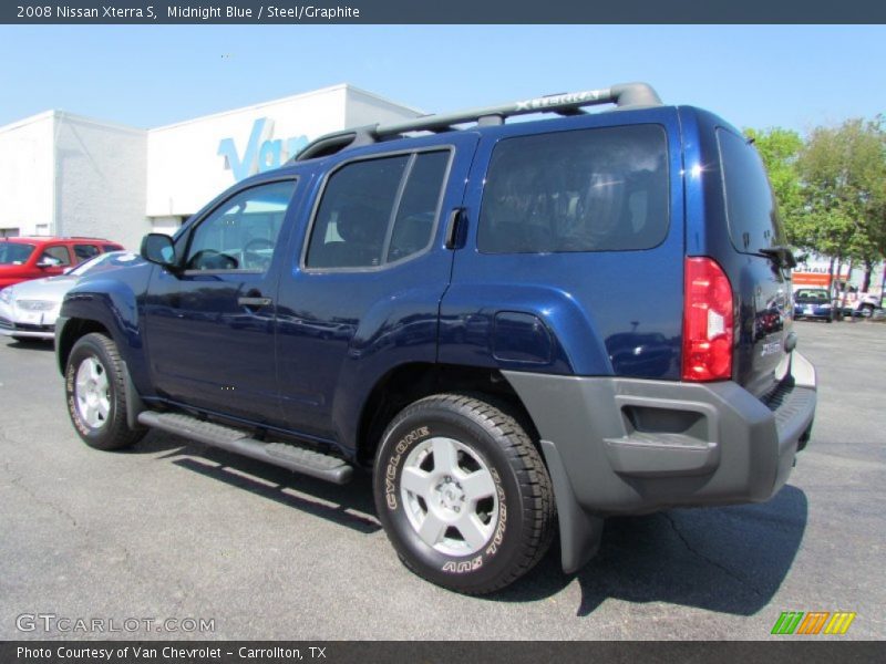 Midnight Blue / Steel/Graphite 2008 Nissan Xterra S
