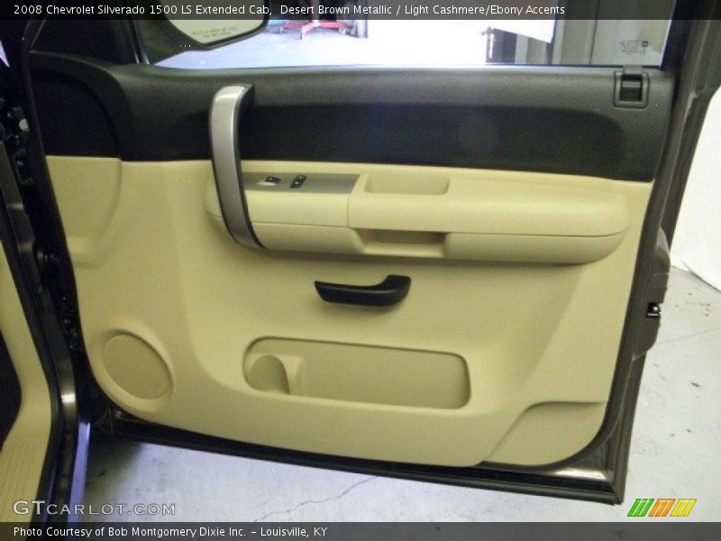 Desert Brown Metallic / Light Cashmere/Ebony Accents 2008 Chevrolet Silverado 1500 LS Extended Cab