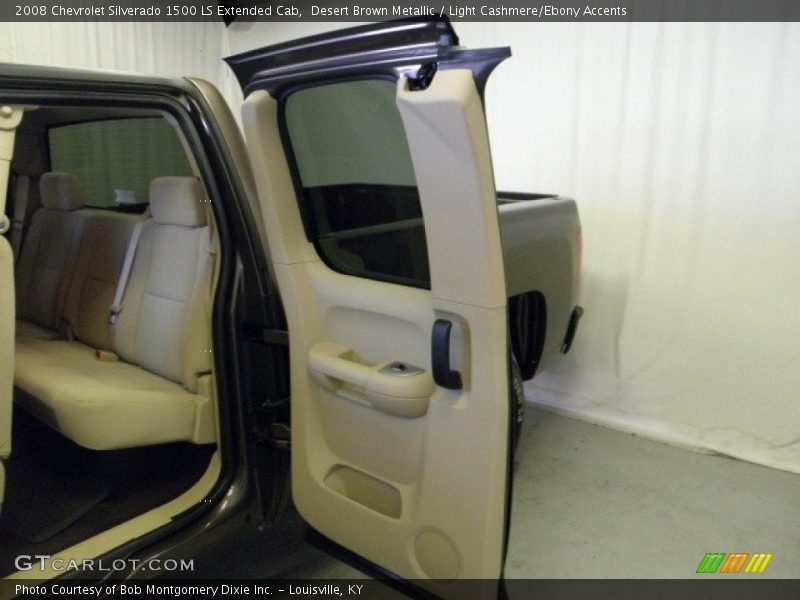 Desert Brown Metallic / Light Cashmere/Ebony Accents 2008 Chevrolet Silverado 1500 LS Extended Cab