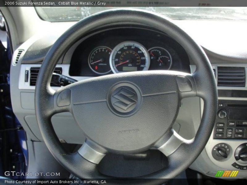 Cobalt Blue Metallic / Grey 2006 Suzuki Forenza Sedan