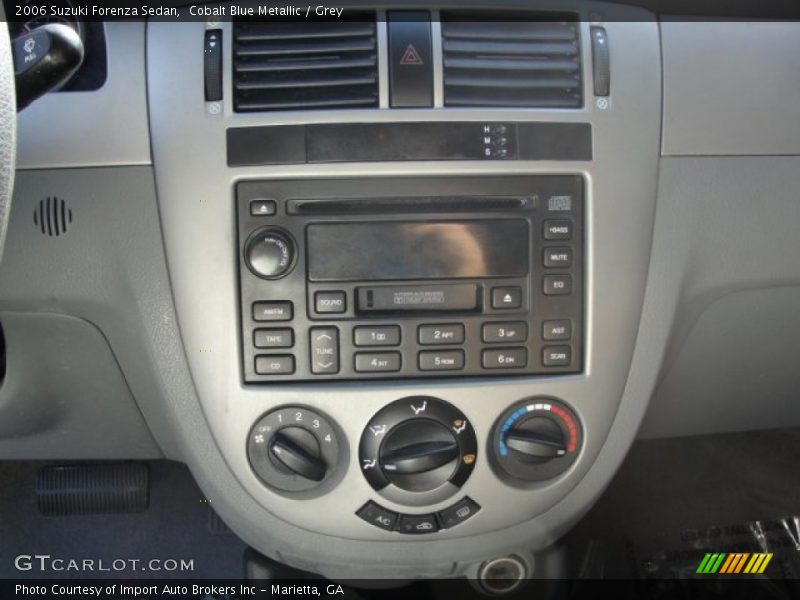 Cobalt Blue Metallic / Grey 2006 Suzuki Forenza Sedan