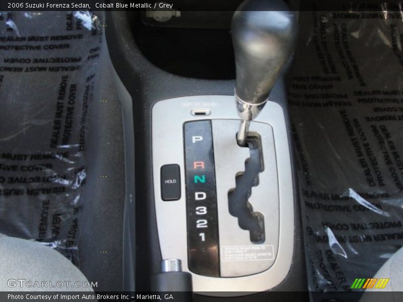Cobalt Blue Metallic / Grey 2006 Suzuki Forenza Sedan