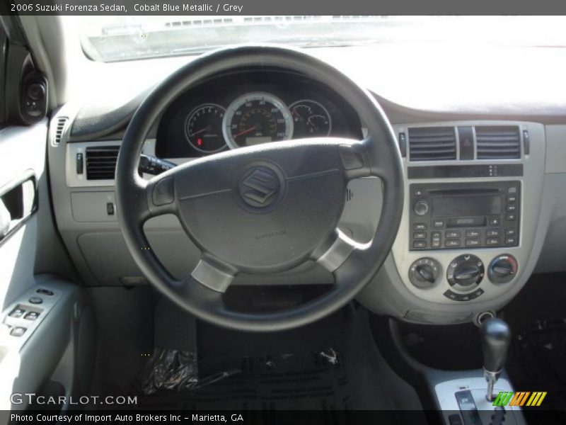 Cobalt Blue Metallic / Grey 2006 Suzuki Forenza Sedan