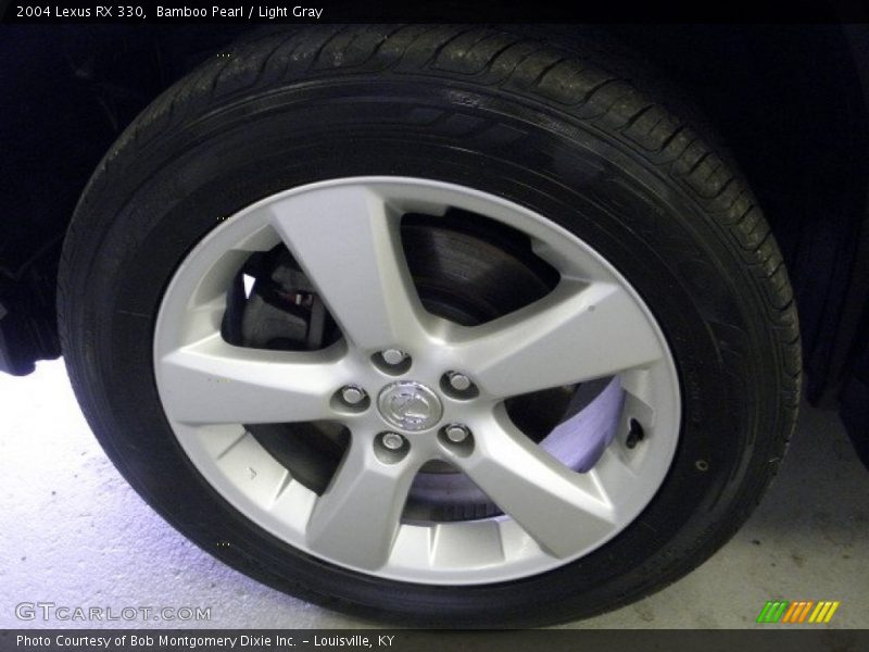 Bamboo Pearl / Light Gray 2004 Lexus RX 330