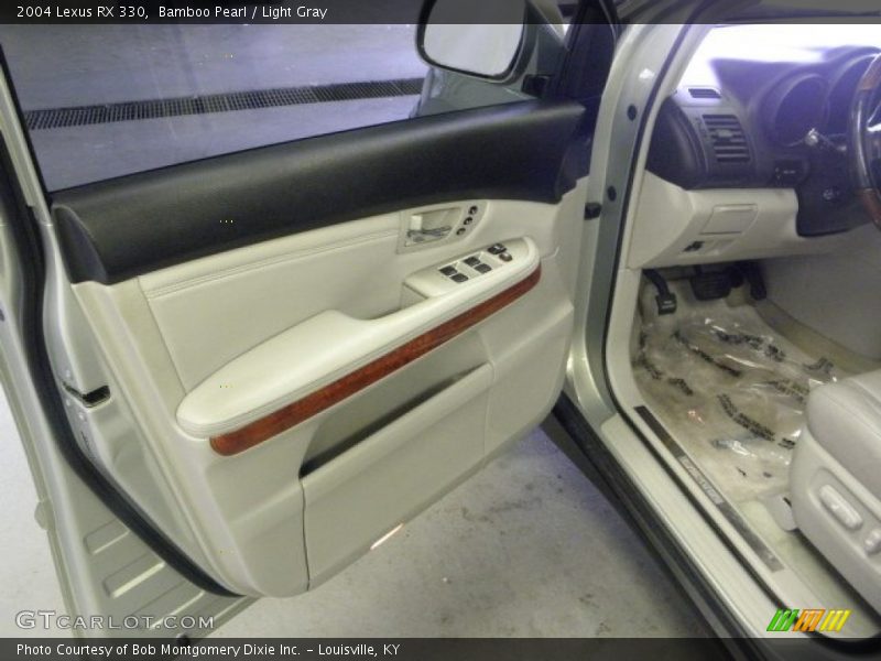 Bamboo Pearl / Light Gray 2004 Lexus RX 330