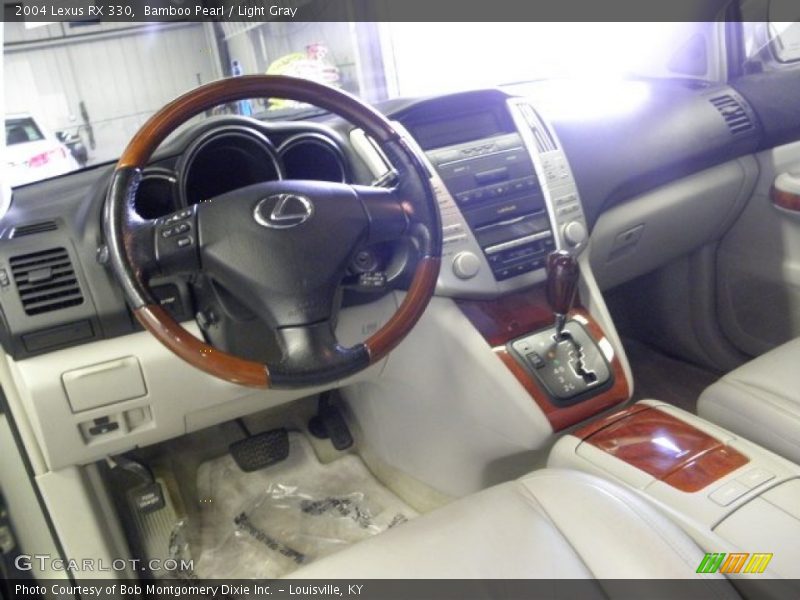 Bamboo Pearl / Light Gray 2004 Lexus RX 330