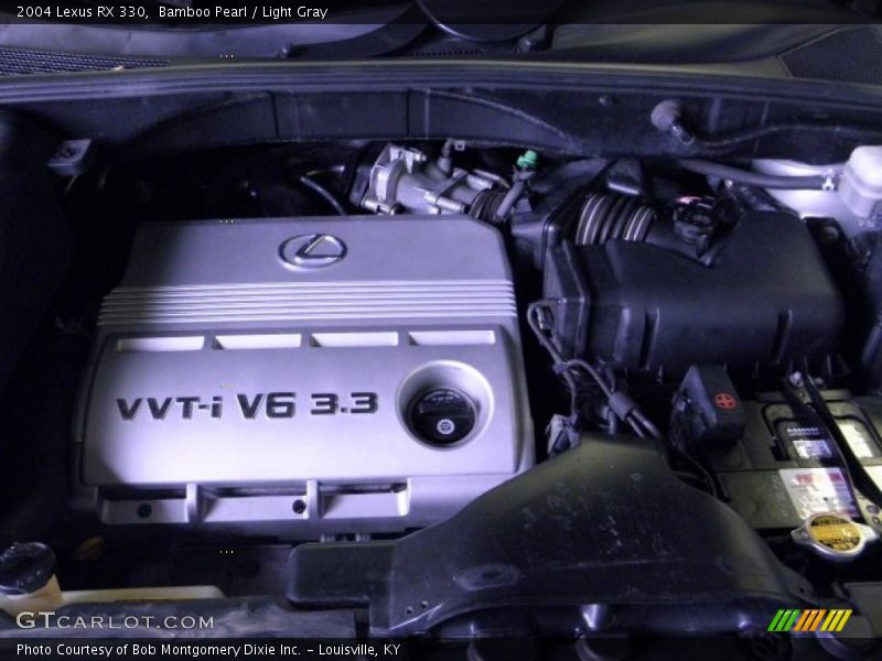 Bamboo Pearl / Light Gray 2004 Lexus RX 330