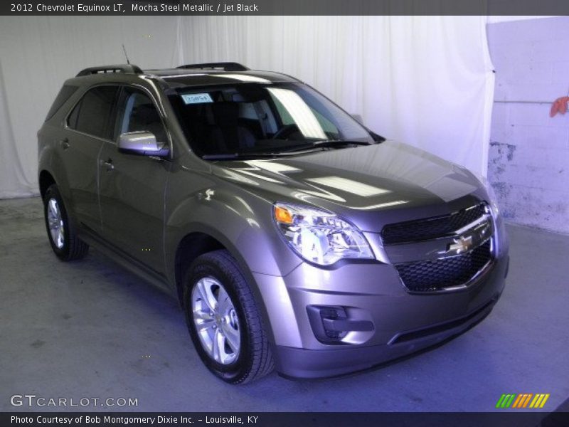 Mocha Steel Metallic / Jet Black 2012 Chevrolet Equinox LT