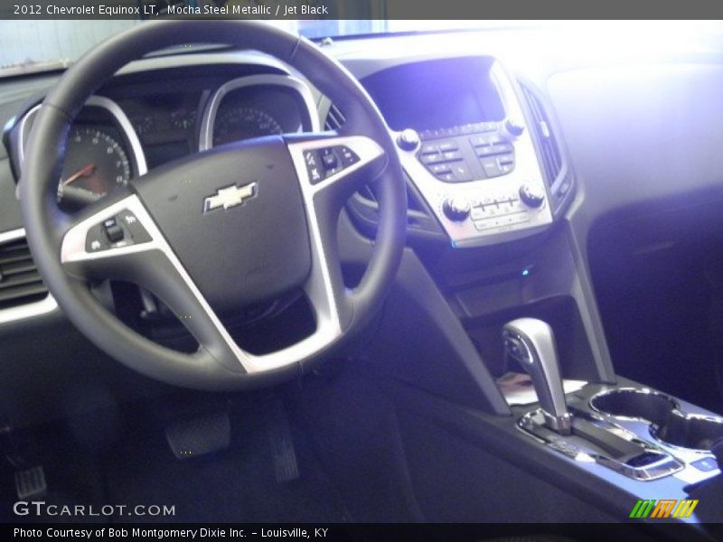 Mocha Steel Metallic / Jet Black 2012 Chevrolet Equinox LT