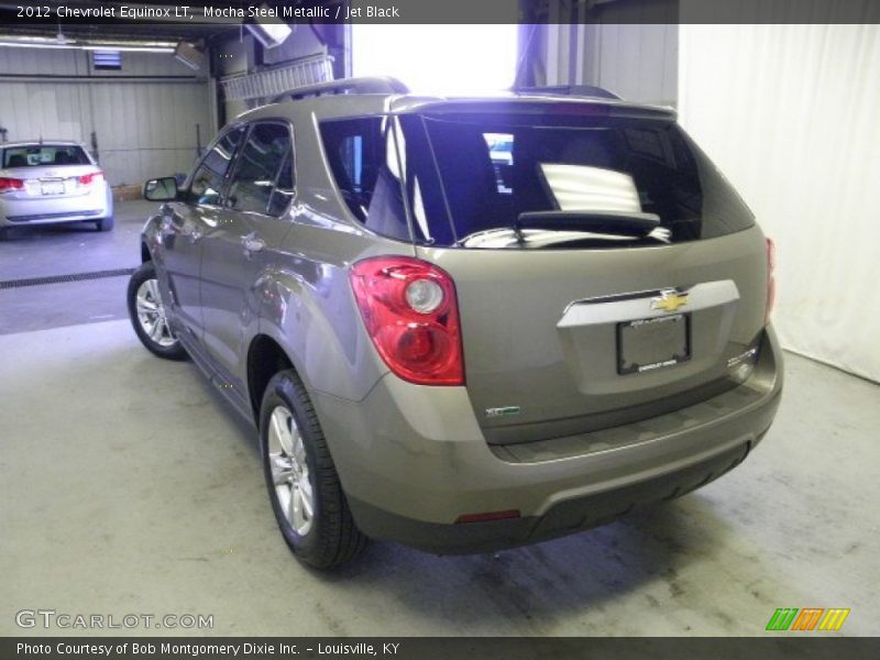 Mocha Steel Metallic / Jet Black 2012 Chevrolet Equinox LT