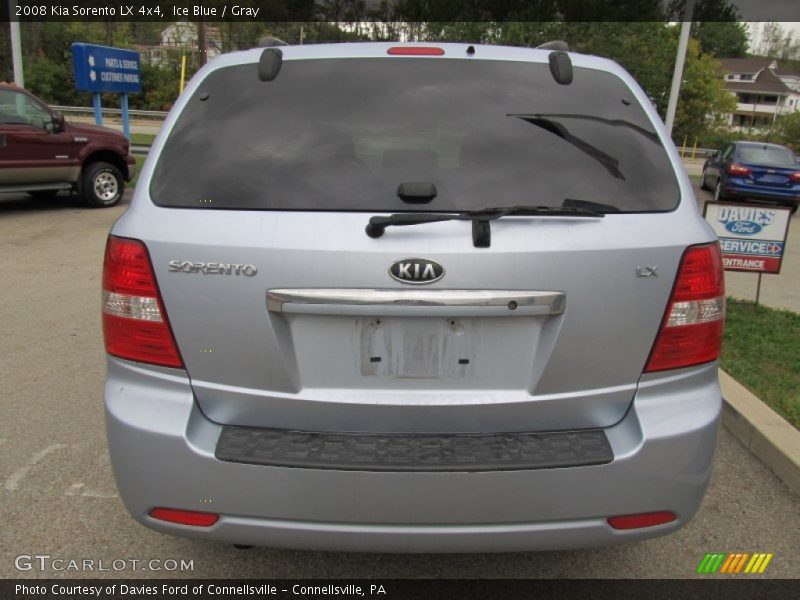 Ice Blue / Gray 2008 Kia Sorento LX 4x4