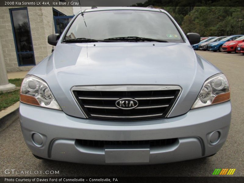 Ice Blue / Gray 2008 Kia Sorento LX 4x4