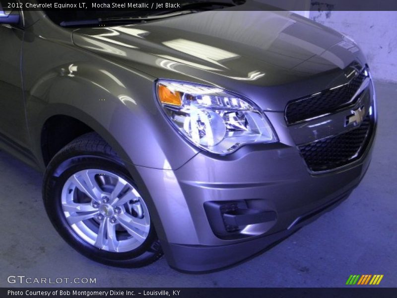 Mocha Steel Metallic / Jet Black 2012 Chevrolet Equinox LT