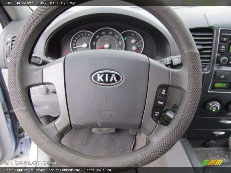 Ice Blue / Gray 2008 Kia Sorento LX 4x4