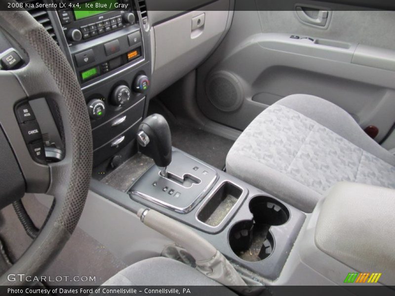 Ice Blue / Gray 2008 Kia Sorento LX 4x4