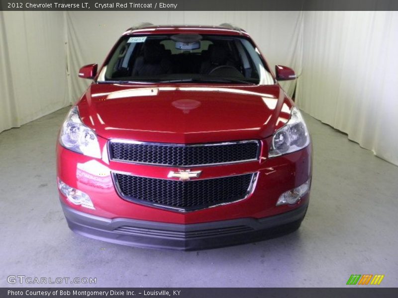 Crystal Red Tintcoat / Ebony 2012 Chevrolet Traverse LT