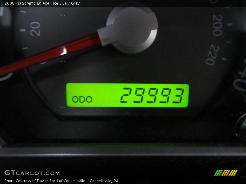 Ice Blue / Gray 2008 Kia Sorento LX 4x4