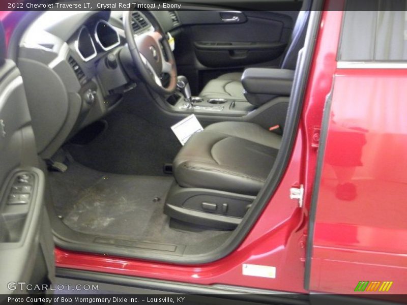 Crystal Red Tintcoat / Ebony 2012 Chevrolet Traverse LT