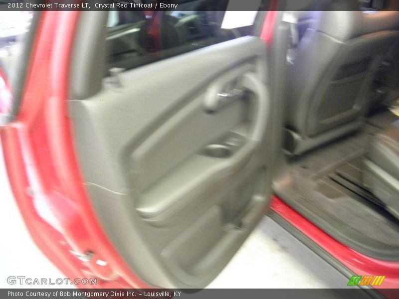 Crystal Red Tintcoat / Ebony 2012 Chevrolet Traverse LT