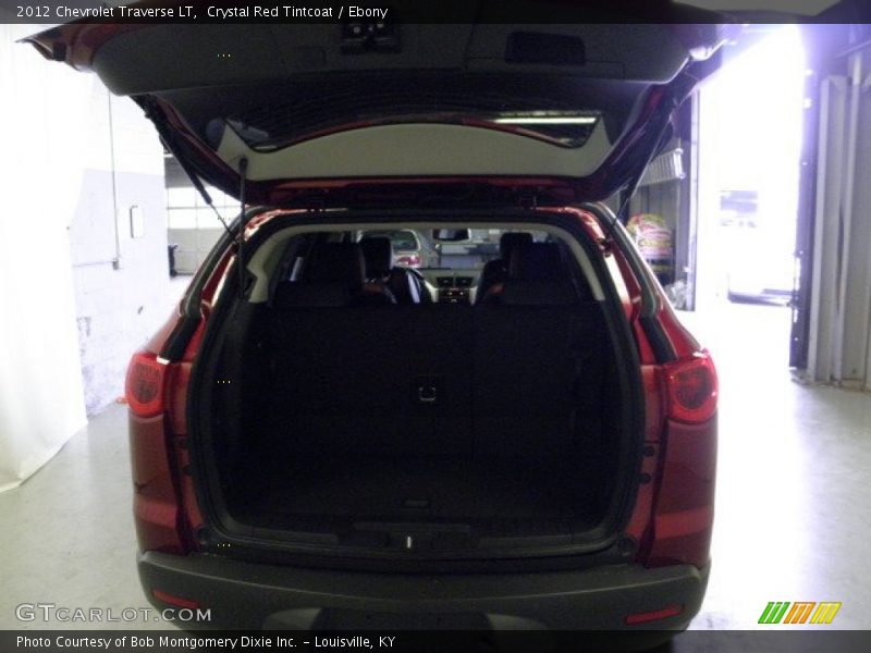 Crystal Red Tintcoat / Ebony 2012 Chevrolet Traverse LT