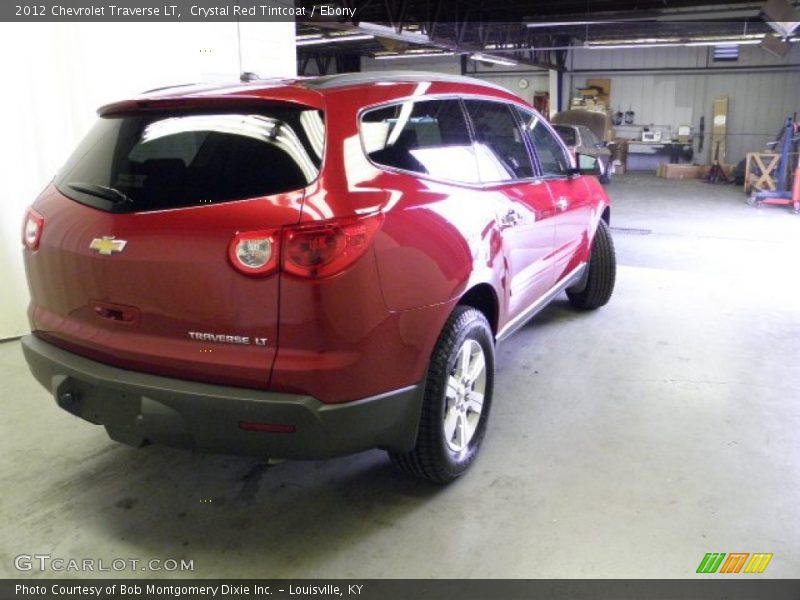 Crystal Red Tintcoat / Ebony 2012 Chevrolet Traverse LT