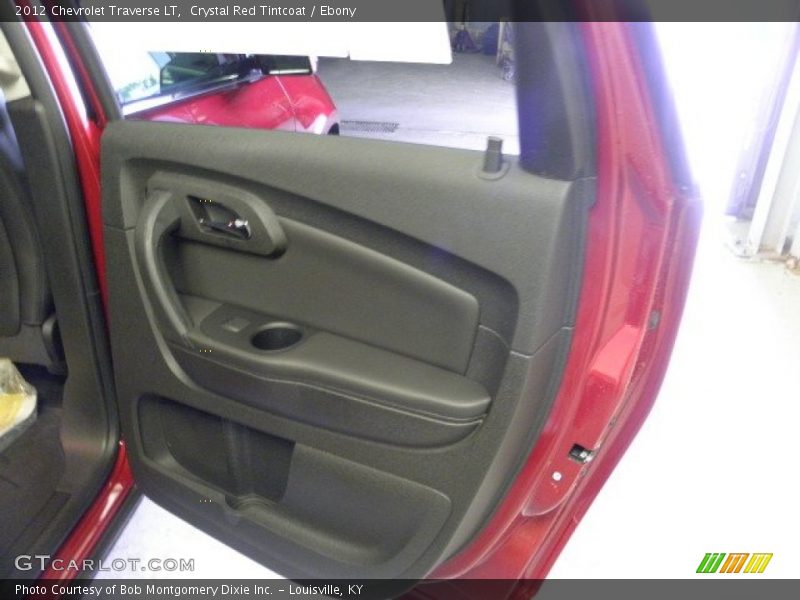 Crystal Red Tintcoat / Ebony 2012 Chevrolet Traverse LT