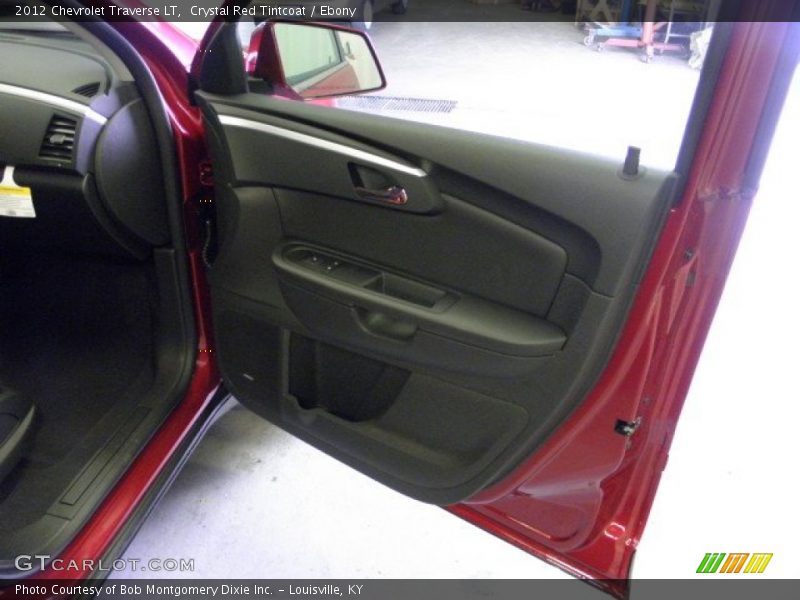 Crystal Red Tintcoat / Ebony 2012 Chevrolet Traverse LT
