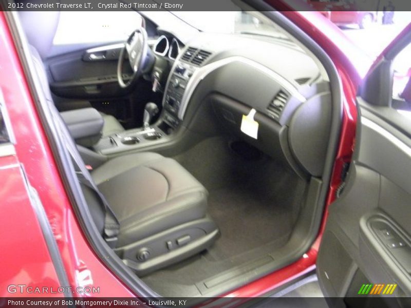 Crystal Red Tintcoat / Ebony 2012 Chevrolet Traverse LT