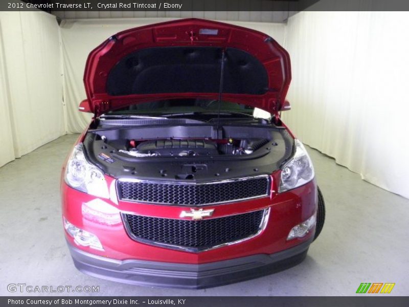 Crystal Red Tintcoat / Ebony 2012 Chevrolet Traverse LT